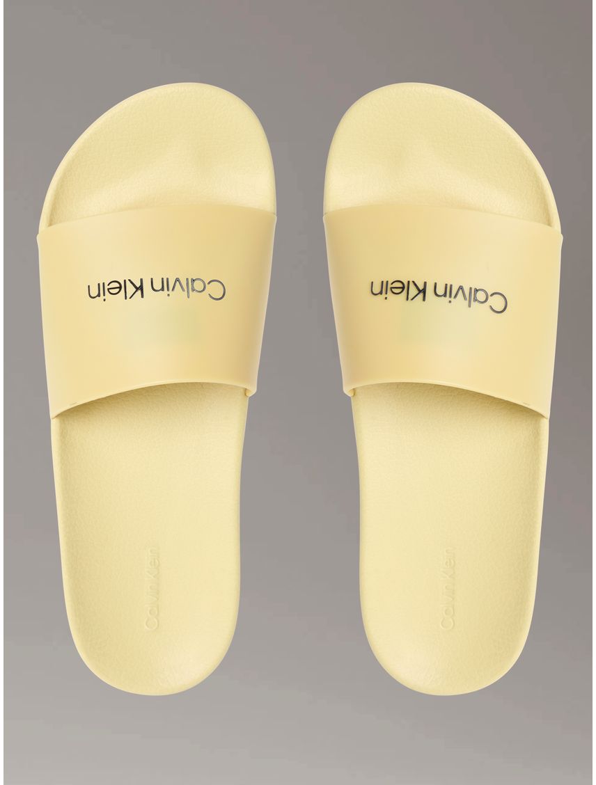 Ojotas lisas con logo