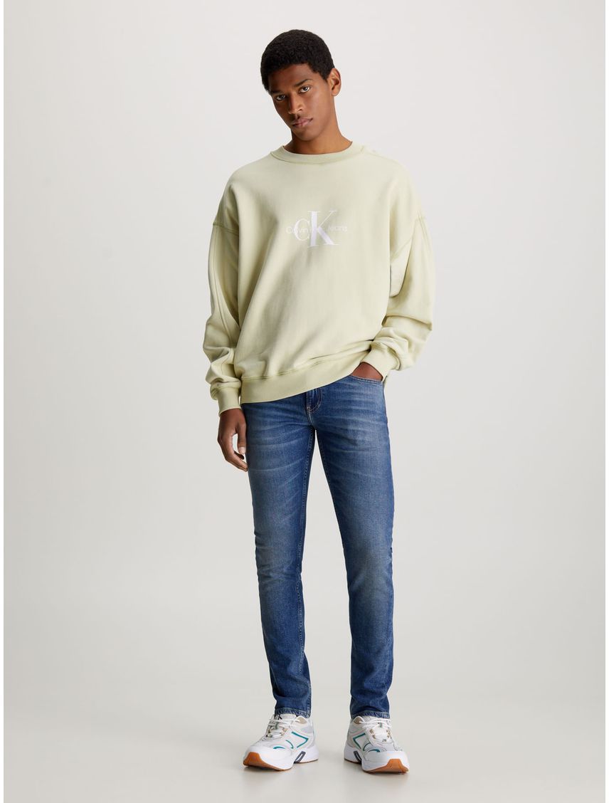 Jean Slim azul medio vintage