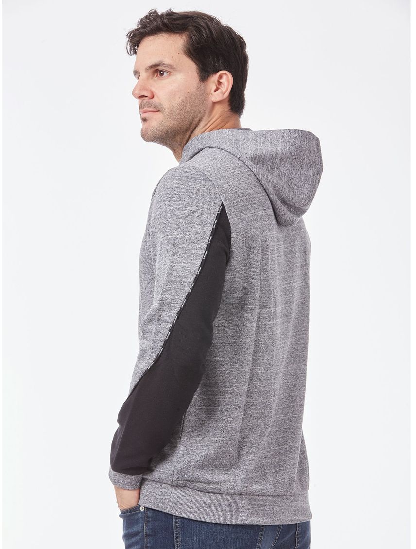 Buzo con tejido de piqué