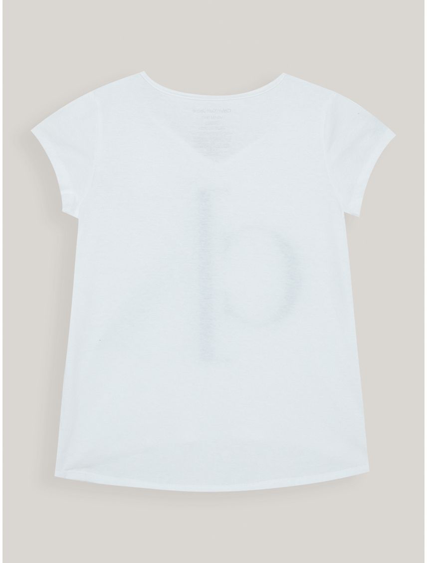 Remera con monograma para niña