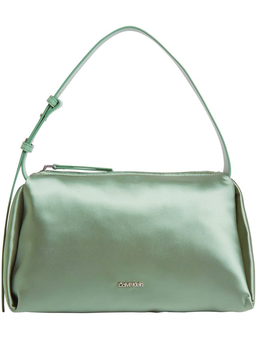 Cartera de hombro con efecto satinado - TALLA:OS