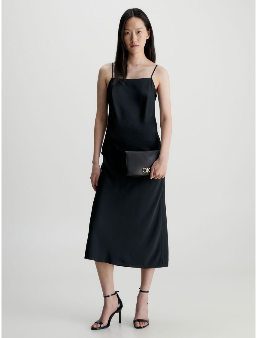 Cartera con solapa y cierre giratorio - TALLA:OS